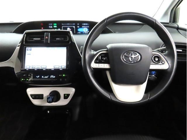 プリウス Sセーフティプラス 衝突軽減ブレーキ 踏み間違い制御装置 車線逸脱警報 オートハイビーム ドライブレコーダー バックモニター ETC メモリーナビ フルセグTV CDDVD再生 Bluetooth クルーズコントロール(8枚目)