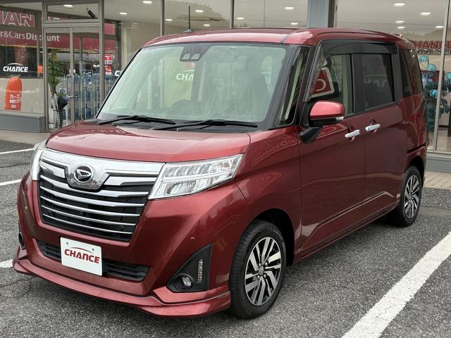 トール カスタムＧ　リミテッド　ＳＡＩＩＩ　アラウンドビューモニターオートエアコンＦシートヒーターＵＳＢクルコンオートライトフォグオートハイ両側パワースライドドアプッシュスタート衝突被害軽減サポートアイストＰアシストスマートキーソナーセンサー（4枚目）