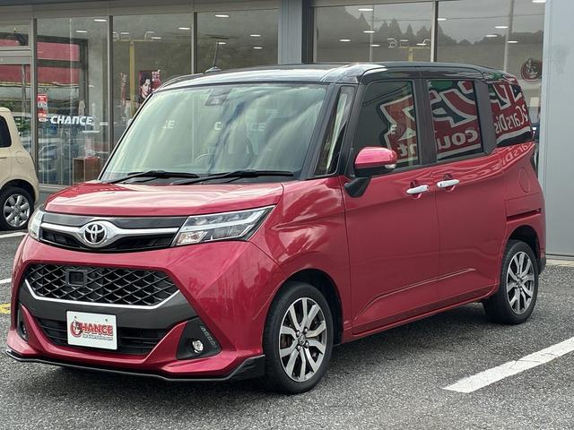 タンク カスタムG-T 純正SDナビ・フルセグ・Bluetooth・全方位カメラ・CD・DVD・SD・両側電動スライドドア・F席シートヒーター・ステリモ・クルコン・ETC・オートエアコン・オートライト・フォグ・スマートキー(4枚目)