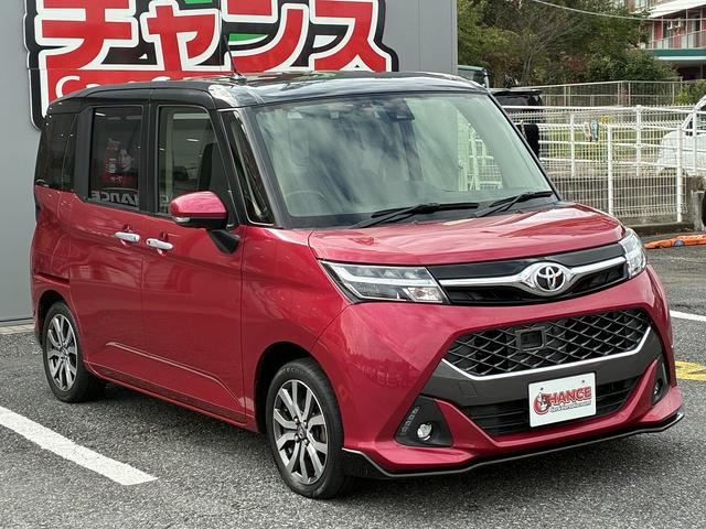 タンク カスタムG-T 純正SDナビ・フルセグ・Bluetooth・全方位カメラ・CD・DVD・SD・両側電動スライドドア・F席シートヒーター・ステリモ・クルコン・ETC・オートエアコン・オートライト・フォグ・スマートキー(6枚目)