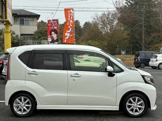 ムーヴ カスタム　Ｘ　ケンウッドＨＤＤナビＳＤＣＤＤＶＤフルセグテレビラジオＢｌｕｅｔｏｏｔｈバックカメラオートエアコンＥＴＣステアリングスイッチオートライトフォグランププッシュスタートアイドリングストップスマートキー（7枚目）