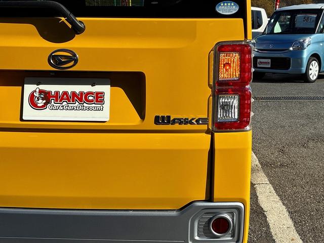 ウェイク L SA ダイアトーンSDナビフルセグテレビCDDVDSDバックカメラオートエアコンステアリングスイッチETC左パワースライドドアプッシュスタート衝突被害軽減サポートアイドリングストップスマートキー(53枚目)