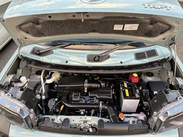 タフト X ケンウッドHDDナビSDCDDVDワンセグテレビBluetoothバックカメラステアリングスイッチオートエアコンオートライトフォグランププッシュスタート衝突被害軽減サポートPアシストスマートキー(58枚目)