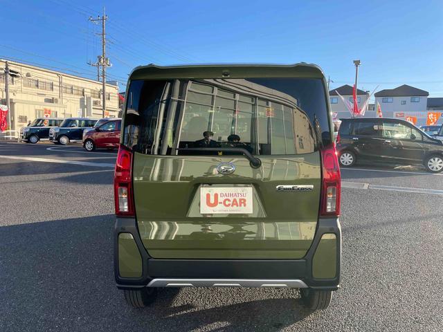 タント ファンクロス　ナビ　ＥＴＣ　ドラレコ　ＬＥＤ　両側パワスラ　当社社用車ＵＰ　１年保証走行距離無制限　新車保障継承　車検Ｒ９．６　純正フルセグナビ　ＤＶＤ　ＣＤ　ＢＴオーディオ　フルセグＴＶ　バックカメラ　禁煙車　スマアシ　前後コーナーセンサー（6枚目）