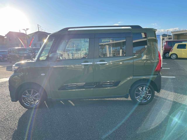 タント ファンクロス　ナビ　ＥＴＣ　ドラレコ　ＬＥＤ　両側パワスラ　当社社用車ＵＰ　１年保証走行距離無制限　新車保障継承　車検Ｒ９．６　純正フルセグナビ　ＤＶＤ　ＣＤ　ＢＴオーディオ　フルセグＴＶ　バックカメラ　禁煙車　スマアシ　前後コーナーセンサー（7枚目）