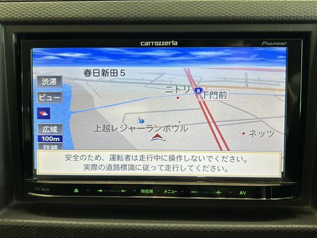 ＶＲ　４ＷＤ　ＳＤナビ　ワンセグＴＶ　Ｂｌｕｅｔｏｏｔｈ　ＤＶＤ再生機能　Ｄ席シートヒーター　リモコンキー　スペアキー　ドライブレコーダー　純正フロアマット　　純正ＡＷ(7枚目)