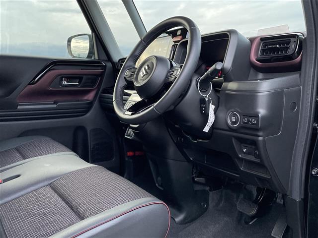 スペーシアカスタム ハイブリッドXS 4WD 純正メモリナビ BT フルセグテレビ 全方位カメラ 衝突被害軽減ブレーキ レーンキープアシスト レーダークルーズコントロール 両側パワースライドドア 半革シート(12枚目)