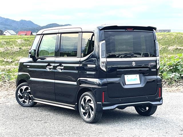 スペーシアカスタム ハイブリッドXS 4WD 純正メモリナビ BT フルセグテレビ 全方位カメラ 衝突被害軽減ブレーキ レーンキープアシスト レーダークルーズコントロール 両側パワースライドドア 半革シート(34枚目)
