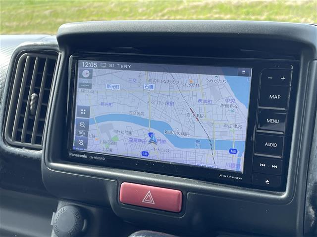 NV100クリッパーバン GX 4WD 社外SDナビ CN-HE01WD CD DVD BT フルセグテレビ バックカメラ ETC ドライブレコーダー 衝突被害軽減ブレーキ レーンキープアシスト(4枚目)