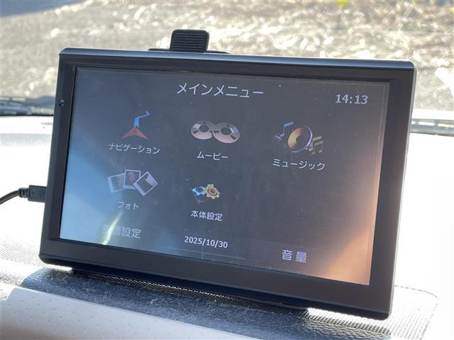 モコ S 社外ポータブルナビ CD AUX ベンチシート リモコンキー(5枚目)