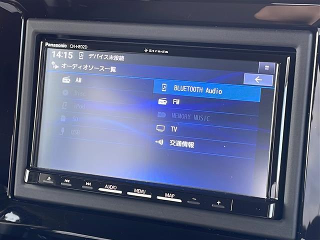 ワゴンRスマイル ハイブリッドS 4WD 社外SDナビ CN-HE02D CD DVD BT フルセグテレビ SDミュージックサーバー 全方位カメラ ドライブレコーダー 衝突被害軽減ブレーキ レーンキープアシスト(5枚目)