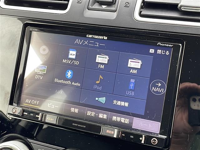 フォレスター S-リミテッド 4WD 純正SDナビ AVIC-RZ900 CD DVD BT フルセグテレビ バックカメラ ETC 衝突被害軽減ブレーキ レーンキープアシスト レーダークルーズコントロール(6枚目)