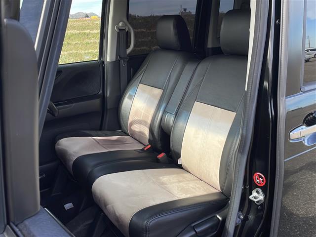 N-BOXカスタム G・ターボパッケージ 4WD 純正SDナビ VXM-122VF CD DVD BT フルセグテレビ バックカメラ ETC クルーズコントロール 両側パワースライドドア 革調シートカバー ベンチシート(16枚目)