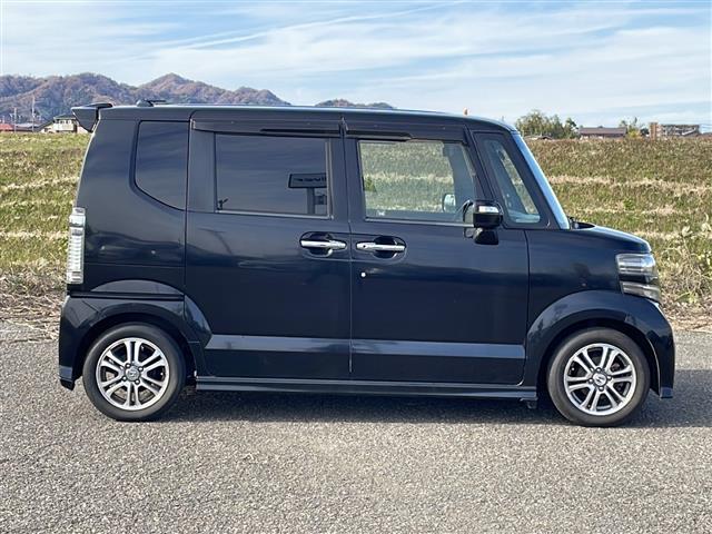 N-BOXカスタム G・ターボパッケージ 4WD 純正SDナビ VXM-122VF CD DVD BT フルセグテレビ バックカメラ ETC クルーズコントロール 両側パワースライドドア 革調シートカバー ベンチシート(29枚目)