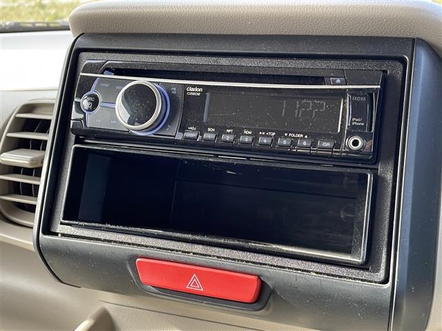 N-BOX G CD AUX USB ETC ベンチシート スマートキー プッシュスタート 社外14インチアルミホイール(4枚目)