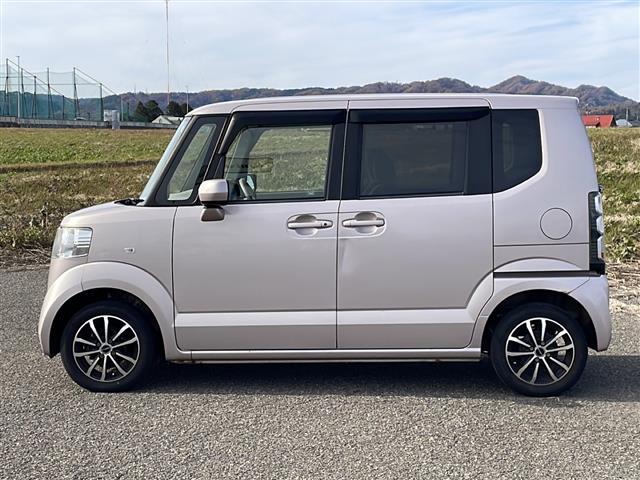 N-BOX G CD AUX USB ETC ベンチシート スマートキー プッシュスタート 社外14インチアルミホイール(22枚目)