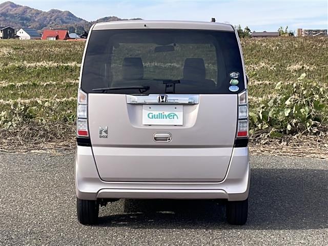 N-BOX G CD AUX USB ETC ベンチシート スマートキー プッシュスタート 社外14インチアルミホイール(25枚目)