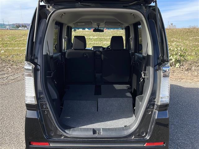 N-BOXカスタム G・Lパッケージ 4WD 純正SDナビ VXM-128VS CD DVD ワンセグテレビ バックカメラ ETC 片側パワースライドドア ベンチシート ステアリングスイッチ スマートキー(17枚目)