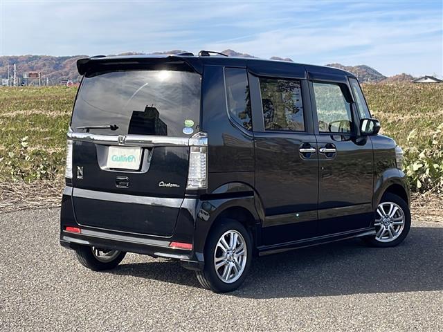 N-BOXカスタム G・Lパッケージ 4WD 純正SDナビ VXM-128VS CD DVD ワンセグテレビ バックカメラ ETC 片側パワースライドドア ベンチシート ステアリングスイッチ スマートキー(25枚目)