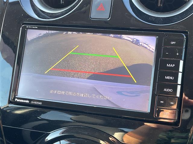 ノート ｅ－パワー　Ｘ　ＦＯＵＲ　４ＷＤ　社外ＳＤナビ　ＣＮ－ＲＥ０５ＷＤ　ＣＤ　ＤＶＤ　ＢＴ　フルセグテレビ　バックカメラ　ＥＴＣ　ドライブレコーダー　衝突被害軽減ブレーキ　レーンキープアシスト　コーナーセンサー（6枚目）