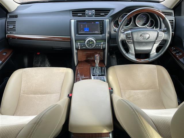 マークX プレミアム Four 4WD 純正SDナビ NSCP-W64 CD DVD BT ワンセグテレビ バックカメラ ETC ドライブレコーダー クルーズコントロール 半革シート パワーシート シートヒーター(35枚目)