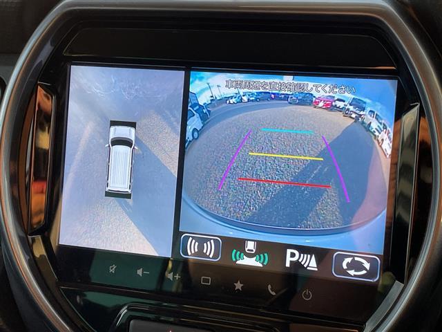ハスラー Jスタイルターボ 4WD 純正9インチメモリナビ CD DVD BT フルセグテレビ 全方位カメラ ETC ドライブレコーダー 衝突被害軽減ブレーキ レーンキープアシスト(6枚目)