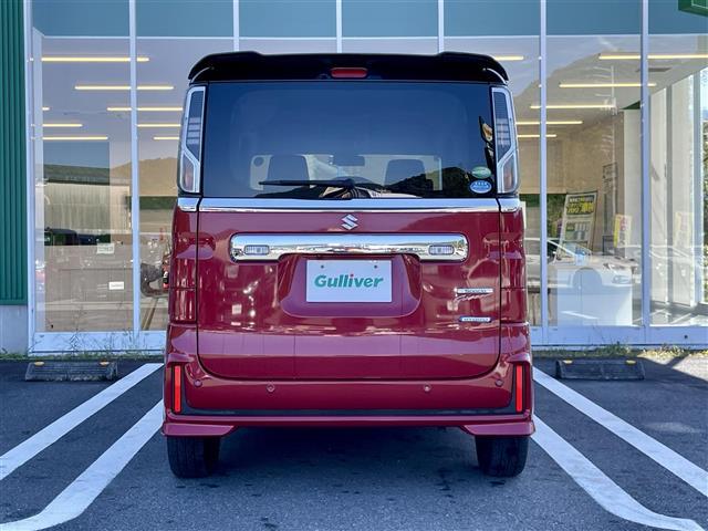 スペーシアカスタム ハイブリッドXS ワンオーナー 純正ナビ(CN-RZ743W)・Bluetooth・CD/DVD・USB入力端子 フルセグTV 全周囲カメラ(パノラマビューモニター) 両側パワースライドドア ハーフレザーシート(39枚目)