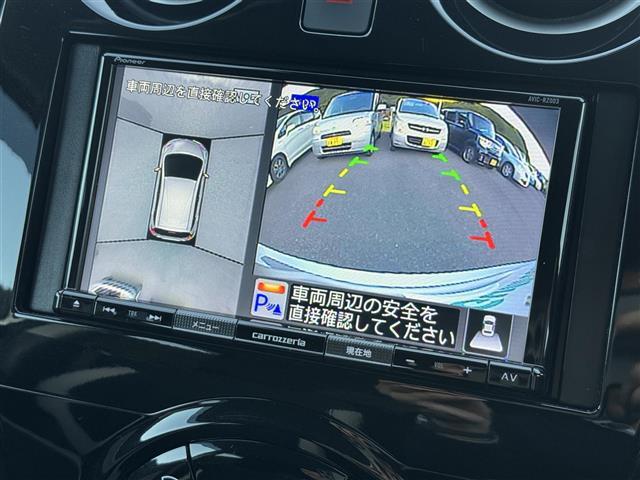 ノート ｅ－パワー　Ｂ　アラウンドビューモニター　前後コーナーセンサー　ナビ　Ｂｌｕｅｔｏｏｔｈ　禁煙車　ＥＴＣ（4枚目）