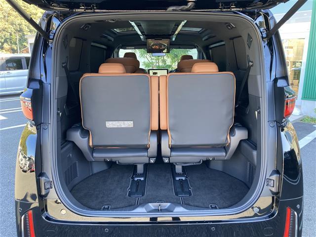 ヴェルファイアハイブリッド Ｚ　プレミア　純正ナビ　フルセグＴＶ　Ｂｌｕｅｔｏｏｔｈ　サンルーフ　ユニバーサルステップ　茶革シート　フリップダウンモニター　全方位モニター　デジタルインナーミラー　プリクラッシュセーフティー（27枚目）