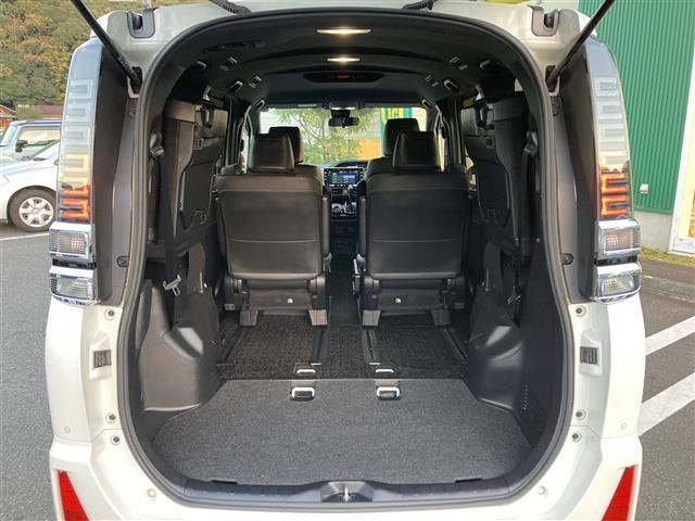 ヴォクシー ＺＳ　煌ＩＩＩ　純正１０型ナビ　フルセグＴＶ　バックカメラ　両側パワースライドドア　クルーズコントロール　ＬＥＤヘッドライト　オートハイビーム　衝突軽減システム　クリアランスソナー　ハーフレザー　禁煙車　７名乗車（28枚目）