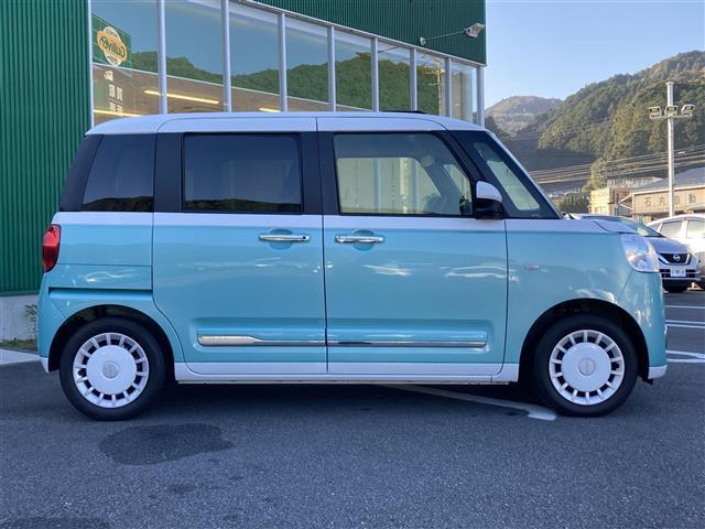 ムーヴキャンバス ストライプスＧ　９インチディスプレイオーディオ　フルセグＴＶ　Ｂｌｕｅｔｏｏｔｈ　バックカメラ　前後ドライブレコーダー　両側パワースライドドア　置くだけ充電　前座席シートヒーター　スマートアシスト　ＥＴＣ（33枚目）