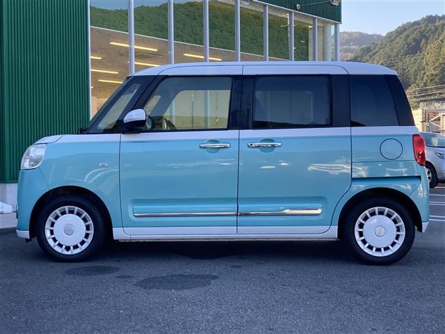 ムーヴキャンバス ストライプスＧ　９インチディスプレイオーディオ　フルセグＴＶ　Ｂｌｕｅｔｏｏｔｈ　バックカメラ　前後ドライブレコーダー　両側パワースライドドア　置くだけ充電　前座席シートヒーター　スマートアシスト　ＥＴＣ（34枚目）