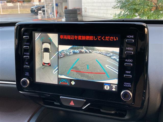 ヤリスクロス Z 純正8インチディスプレイオーディオ ナビキット フルセグTV Bluetooth パノラミックビューモニター ビルトインETC 前後ドライブレコーダー 合皮/ファブリックコンビシート 前席温シート(8枚目)