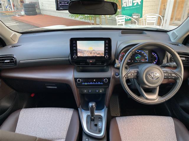 ヤリスクロス Z 純正8インチディスプレイオーディオ ナビキット フルセグTV Bluetooth パノラミックビューモニター ビルトインETC 前後ドライブレコーダー 合皮/ファブリックコンビシート 前席温シート(39枚目)
