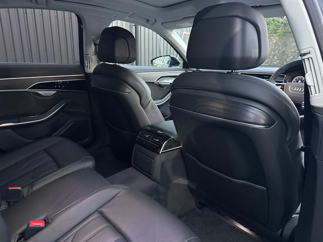 A8 60TFSIクワトロ サンルーフ Bang&Olufsen エアサス ACC LKA BSM HUD 黒革シート 全席パワーシート 全席シートヒーター 前席ベンチレーション 純正ナビTV 360°カメラ CarPlay(23枚目)