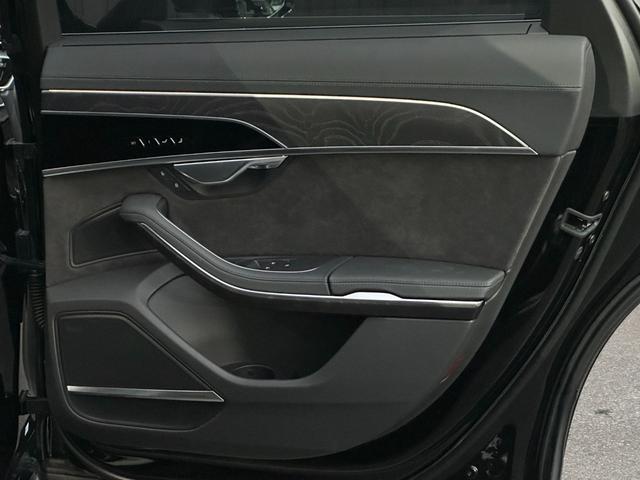 A8 60TFSIクワトロ サンルーフ Bang&Olufsen エアサス ACC LKA BSM HUD 黒革シート 全席パワーシート 全席シートヒーター 前席ベンチレーション 純正ナビTV 360°カメラ CarPlay(41枚目)