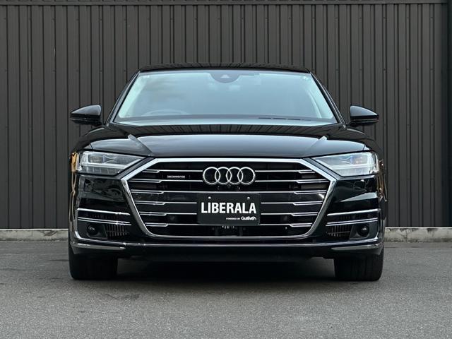 A8 60TFSIクワトロ サンルーフ Bang&Olufsen エアサス ACC LKA BSM HUD 黒革シート 全席パワーシート 全席シートヒーター 前席ベンチレーション 純正ナビTV 360°カメラ CarPlay(45枚目)