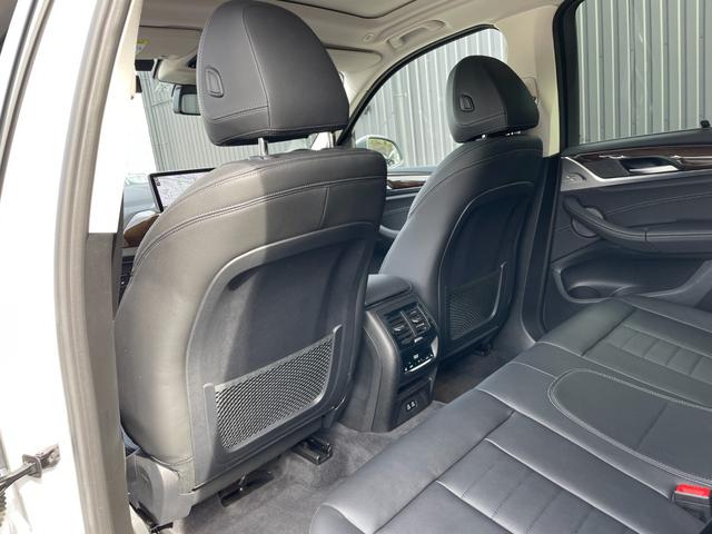 X3 xDrive 20d ワンオーナー パノラマサンルーフ Harman/Kardon ジェスチャーコントロール 黒革 パワーシート 全席シートヒーター ベンチレーション ランバーサポート 2列目リクライニング/ロールシェード(41枚目)