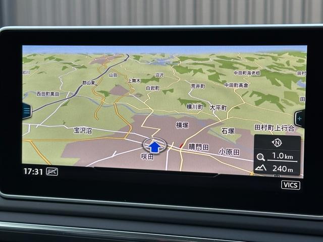 Ａ４アバント ２．０ＴＦＳＩクワトロ　ＡＣＣ　アシスタンスＰ　純正ナビＴＶ　バックカメラ　ＡｐｐｌｅＣａｒＰｌａｙ　パワーシート　電動リアゲート　ＥＴＣ　コーナーセンサー　キセノンオートライト　オートホールド　パドルシフト　純正１７ＡＷ（34枚目）