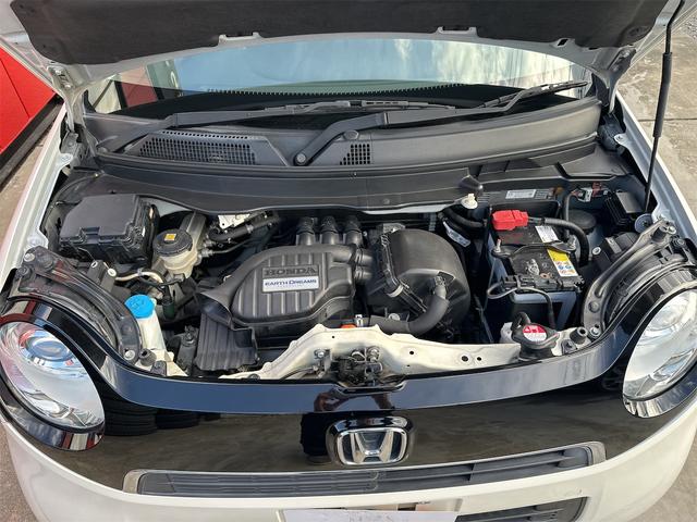 N-ONE G 4WD ワンオーナー 49,000km ディーラー整備車 記録簿6枚 アイドリングストップ スマートキー ライトレベライザー 保証書 取説書(19枚目)