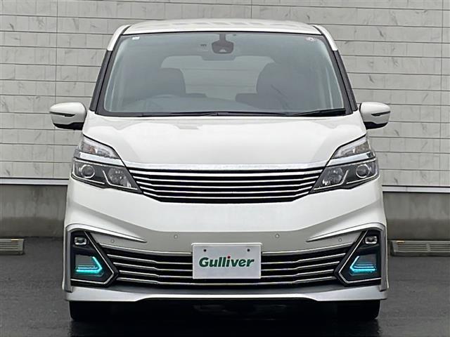 セレナ ライダー プロパイロットエディション 純正9インチメモリナビ 純正フリップダウンモニター プロパイロット エマージェンシーブレーキ フルセグ Bluetooth バックカメラ 両側パワースライドドア 革調シートカバー ブレーキホールド(20枚目)