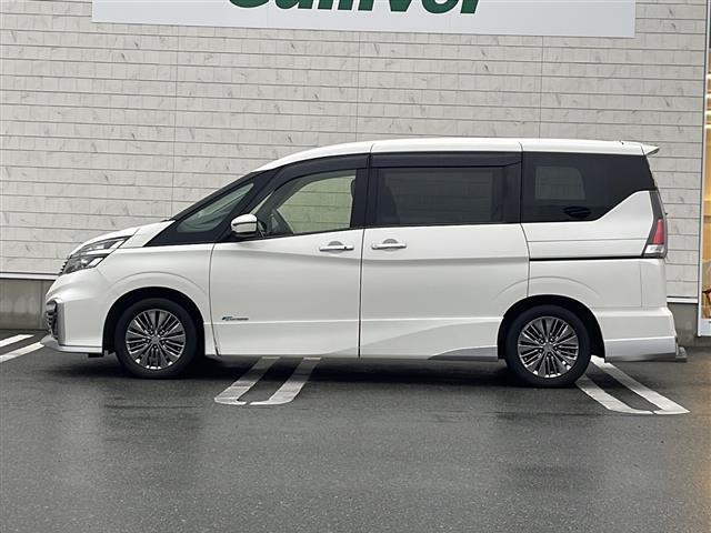 セレナ ライダー プロパイロットエディション 純正9インチメモリナビ 純正フリップダウンモニター プロパイロット エマージェンシーブレーキ フルセグ Bluetooth バックカメラ 両側パワースライドドア 革調シートカバー ブレーキホールド(40枚目)