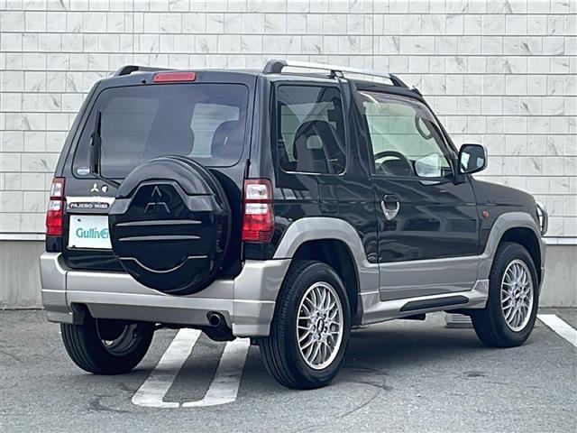 パジェロミニ ＶＲ－Ｓ　禁煙車　三菱自動車仕様限定車　ＪＡＯＳ大型グリルガード　ＪＡＯＳアルミスキットプレート　ＢＢＳ１６インチアルミホイール　背面タイヤハードカバー　アルパインＨＤＤナビ　ワンセグ　ルーフレール　レカロ（41枚目）