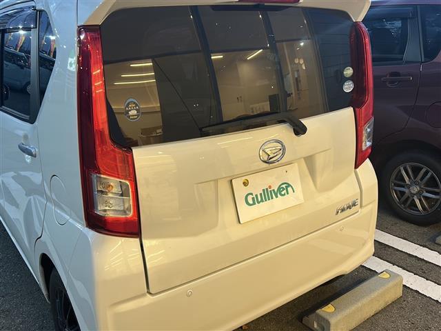 ムーヴ Ｌ　ＳＡＩＩ　スマートアシストＩＩ　衝突回避支援ブレーキ機能　車線逸脱警報機能　誤発進抑制制御機能　先行車発進お知らせ機能　横滑り防止装置　社外ナビ　フルセグ　シートカバー　１４インチ社外アルミ　電動格納ミラー（3枚目）