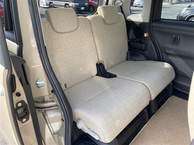 ムーヴキャンバス Ｌ　ＳＡＩＩＩ　４ＷＤ　スマートアシストＩＩＩ　衝突軽減　レーンキープ　横滑り防止　オートハイビーム　誤発信制御　先行車発進おしらせ　社外ナビ　フルセグ　アイドリングストップ　ドアバイザー　冬タイヤ車載　スペアキー（14枚目）