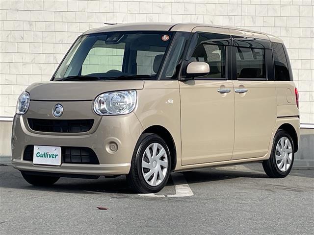 ムーヴキャンバス Ｌ　ＳＡＩＩＩ　４ＷＤ　スマートアシストＩＩＩ　衝突軽減　レーンキープ　横滑り防止　オートハイビーム　誤発信制御　先行車発進おしらせ　社外ナビ　フルセグ　アイドリングストップ　ドアバイザー　冬タイヤ車載　スペアキー（18枚目）