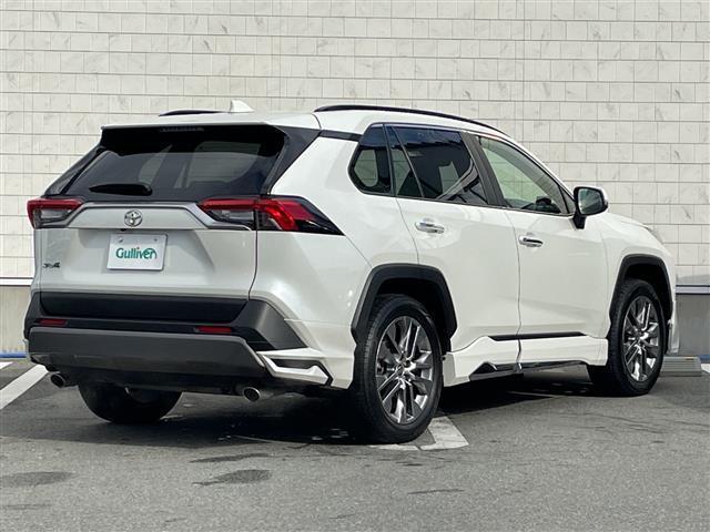 RAV4 G Zパッケージ 禁煙車 モデリスタエアロ レザーシート トヨタセーフティセンス ブラインドスポットモニター 純正ディスプレイオーディオ フルセグ デジタルインナーミラー シートヒーター ステアリングヒーター ETC(41枚目)