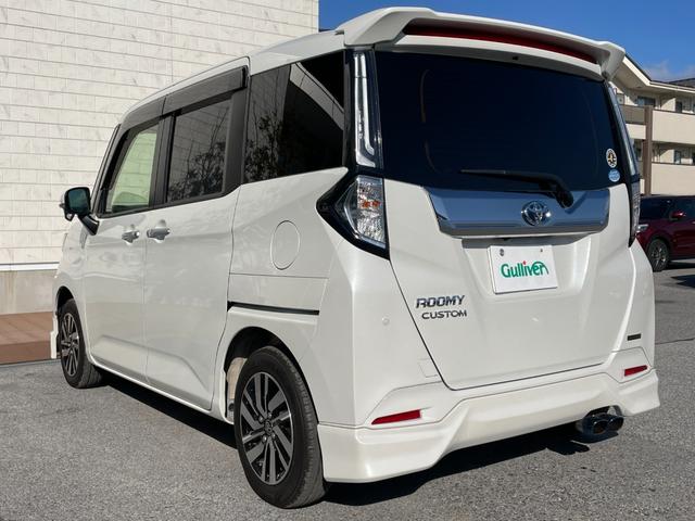 トヨタ ルーミー カスタムG モデリスタエアロ 社外ナビ 両側電動 衝突