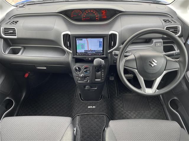 ソリオ G 4WD/片側パワースライドドア/社外8インチナビ/バックカメラ/前方ドライブレコーダー/ビルトインETC/運転席・助手席シートヒーター/オートライト/マニュアルエアコン/スマートキー/スペアキー(2枚目)