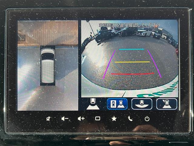 ソリオ ハイブリッドＭＺ　純正ナビ／ＥＴＣ／アラウンドビューモニター／コーナーセンサー／ヘッドアップディスプレイ／衝突軽減ブレーキ／レーンキープアシスト／レーダークルーズコントロール／両側パワースライド／横滑り防止（3枚目）